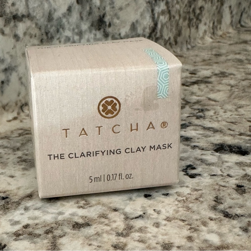 Tatcha Clarifying Clay Mask 5ml Exfoliating & Pore Refining NEW Travel Size